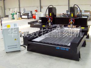 荷泽巨野县双头立体多功能石材雕刻机HW-1325-2Z